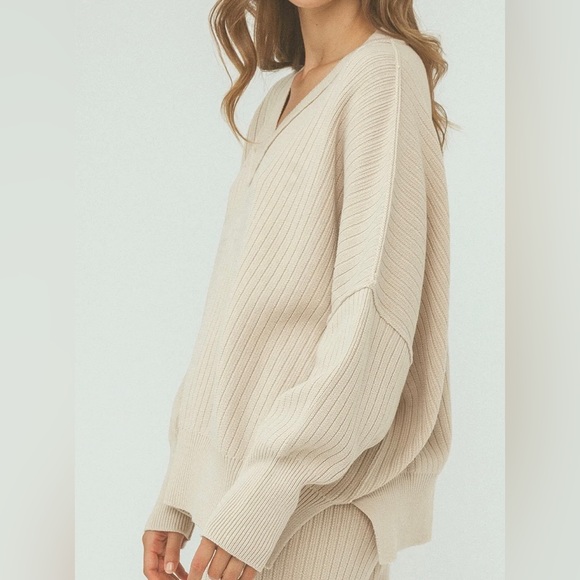 ARCAA movement Vera Organic Knit Sweater - Sand - Picture 4 of 12